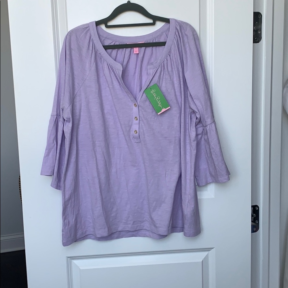 NWT Lilly Pulitzer teigen top size large